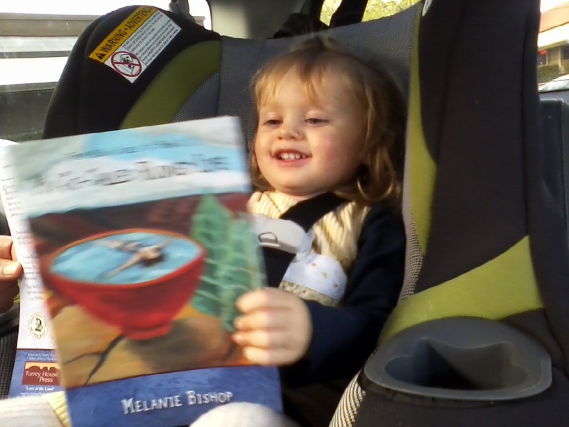 Clara checks out her great-Aunt Melanie's book!