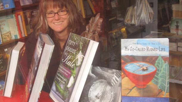 From the window at Pilgrim's Way Community Bookstore