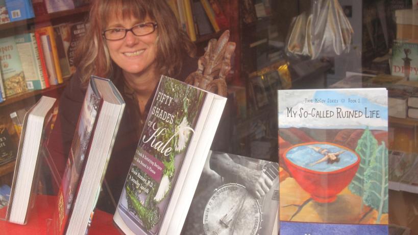 From the window at Pilgrim's Way Community Bookstore